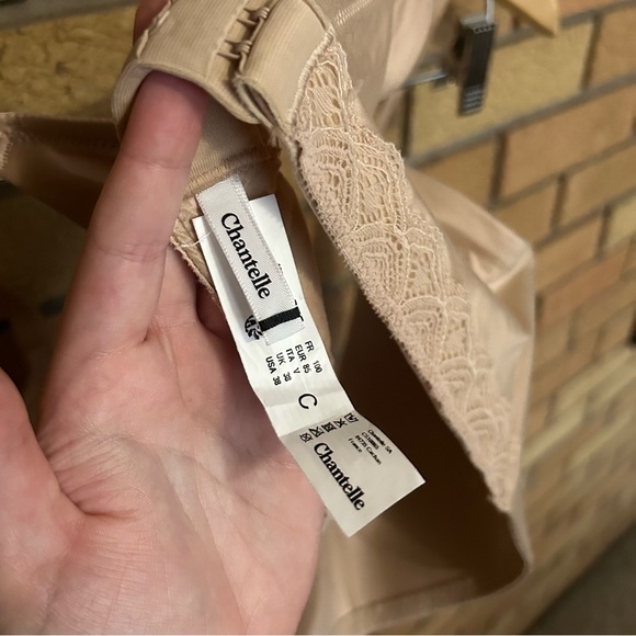 NWT Chantelle C Comfort Wireless Bra Ultra Nude Size 38C - Picture 7 of 7